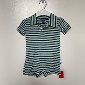 Kickee pants boys romper